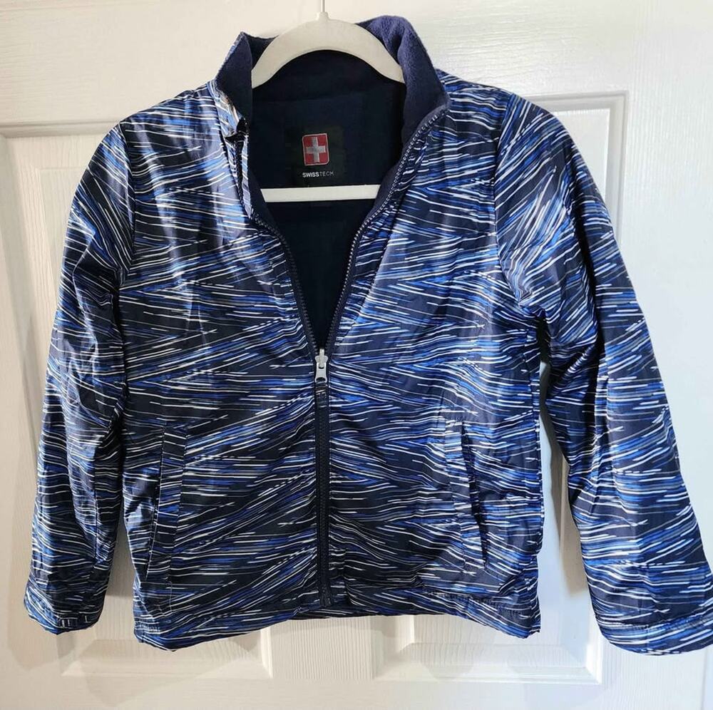 Swiss Tech Boys Size Medium (8) Jacket EUC.